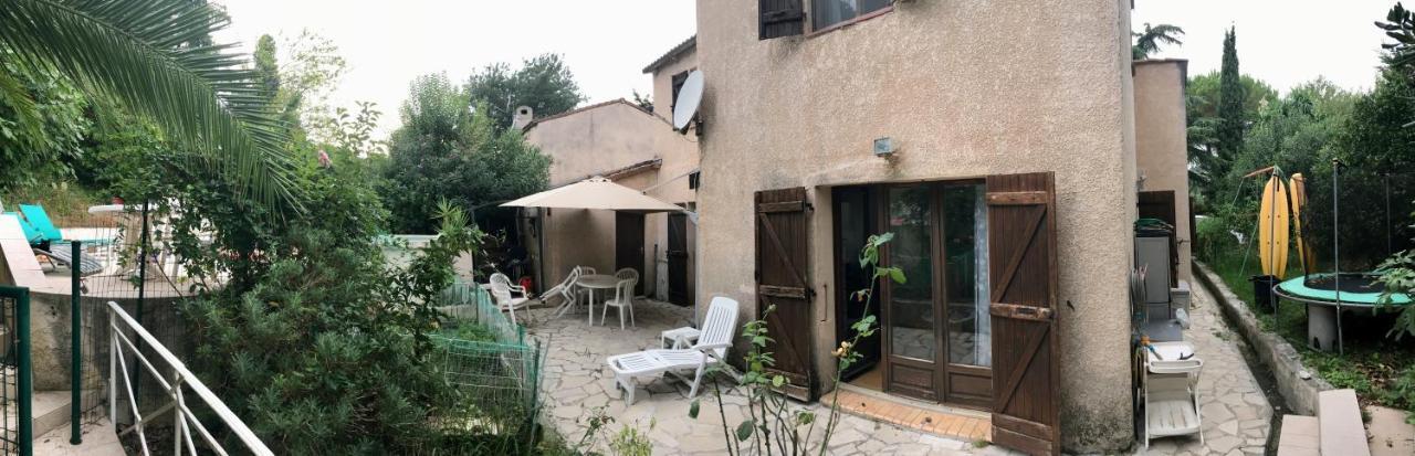 Le Cannet 10Mn Cannes Chambre Independante Etage D'Une Maison Avec Piscine מראה חיצוני תמונה